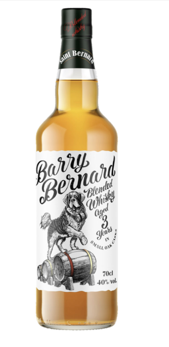 Віскі Barry Bernard Blended Whisky 40% 0.7 л
